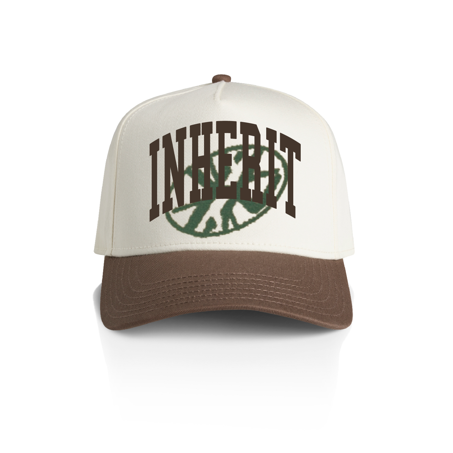 Abstract Varsity Two-Tone Cap